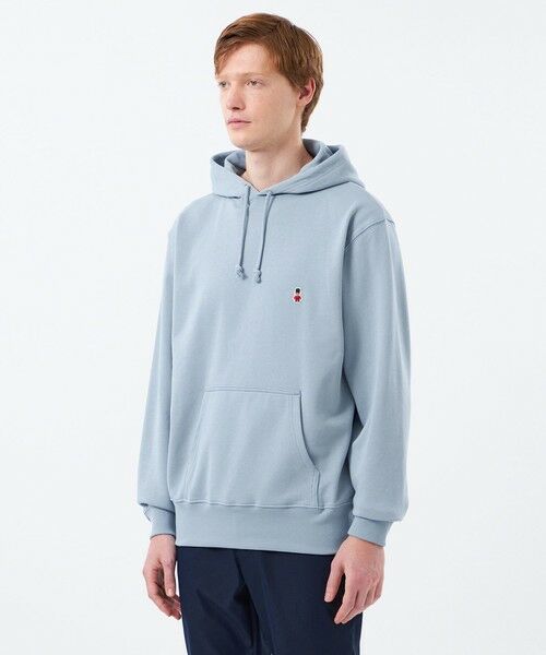 MACKINTOSH PHILOSOPHY(MENS) / マッキントッシュ フィロソフィー メンズ カットソー | 【WEB&一部店舗限定】BUCKINGHAM BEAR フーデッドパーカ 10オンス裏パイル | 詳細6
