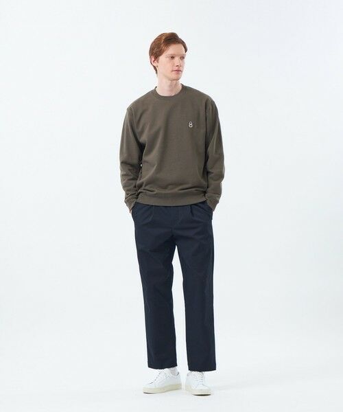 MACKINTOSH PHILOSOPHY(MENS) / マッキントッシュ フィロソフィー メンズ カットソー | 【WEB&一部店舗限定】BUCKINGHAM BEAR 10オンス裏パイル ワンポイントクルーネックスウェット | 詳細1