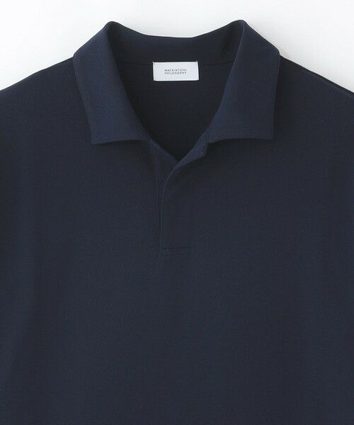 MACKINTOSH PHILOSOPHY(MENS) / マッキントッシュ フィロソフィー　メンズ カットソー | 【WEB&一部店舗限定】ピケ鹿の子スキッパーポロ | 詳細2