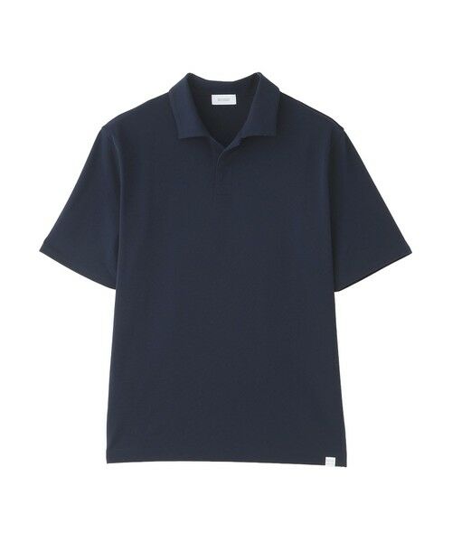 MACKINTOSH PHILOSOPHY(MENS) / マッキントッシュ フィロソフィー　メンズ カットソー | 【WEB&一部店舗限定】ピケ鹿の子スキッパーポロ（ネイビー3）