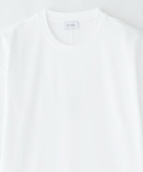 MACKINTOSH PHILOSOPHY(MENS) / マッキントッシュ フィロソフィー　メンズ カットソー | 【WEB&一部店舗限定】ピケ鹿の子クルーネックTシャツ | 詳細2