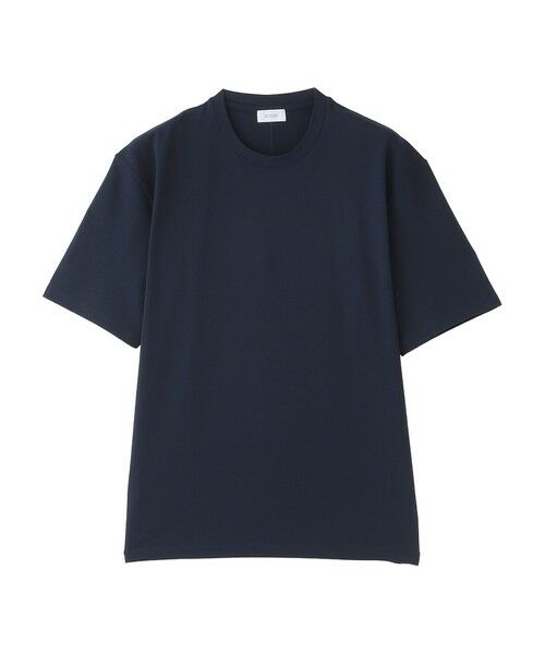 MACKINTOSH PHILOSOPHY(MENS) / マッキントッシュ フィロソフィー　メンズ カットソー | 【WEB&一部店舗限定】ピケ鹿の子クルーネックTシャツ（ネイビー3）