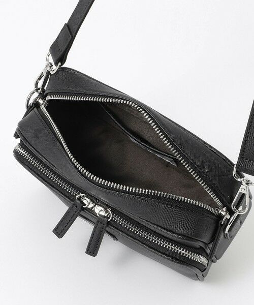 MACKINTOSH PHILOSOPHY(MENS) / マッキントッシュ フィロソフィー　メンズ メッセンジャーバッグ・ウエストポーチ | シンセティックシュリンクレザー デュアルショルダー | 詳細4