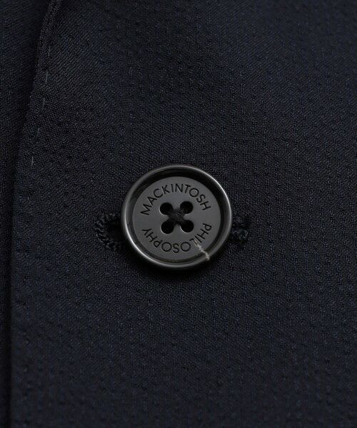 MACKINTOSH PHILOSOPHY(MENS) / マッキントッシュ フィロソフィー　メンズ ノーカラージャケット | トロッター ウルトラライトジャケット ナローサッカーストライプ | 詳細10