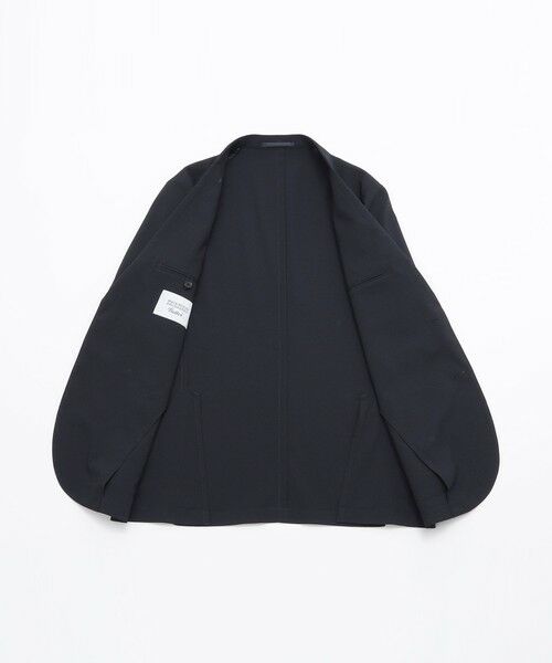 MACKINTOSH PHILOSOPHY(MENS) / マッキントッシュ フィロソフィー　メンズ ノーカラージャケット | トロッター ウルトラライトジャケット ナローサッカーストライプ | 詳細11