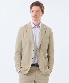 MACKINTOSH PHILOSOPHY(MENS) / マッキントッシュ フィロソフィー　メンズ ノーカラージャケット | トロッター ウルトラライトジャケット ナローサッカーストライプ