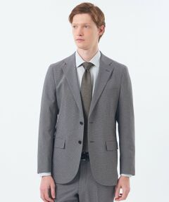 MACKINTOSH PHILOSOPHY(MENS) / マッキントッシュ フィロソフィー　メンズ ノーカラージャケット | トロッター ジャケット＃055 マイクロ千鳥