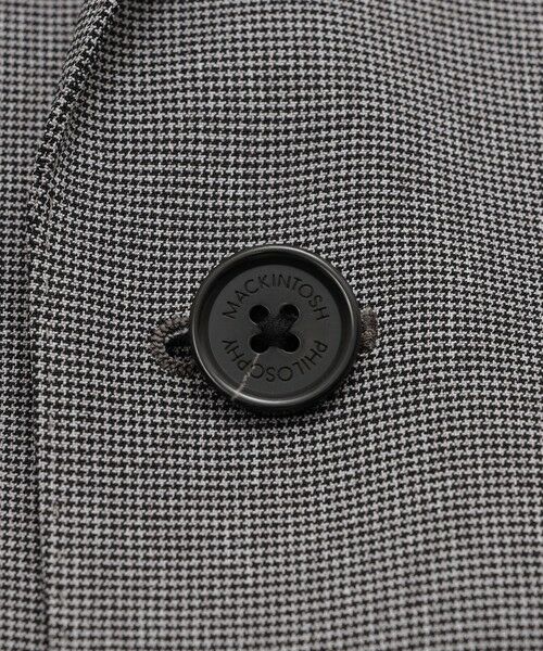 MACKINTOSH PHILOSOPHY(MENS) / マッキントッシュ フィロソフィー メンズ ノーカラージャケット | トロッター ジャケット#055 マイクロ千鳥 | 詳細8