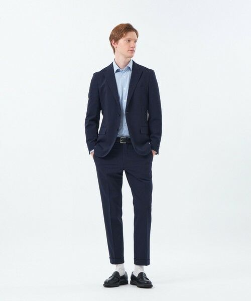 MACKINTOSH PHILOSOPHY(MENS) / マッキントッシュ フィロソフィー メンズ ノーカラージャケット | トロッター ジャケット#055 マイクロ千鳥 | 詳細2