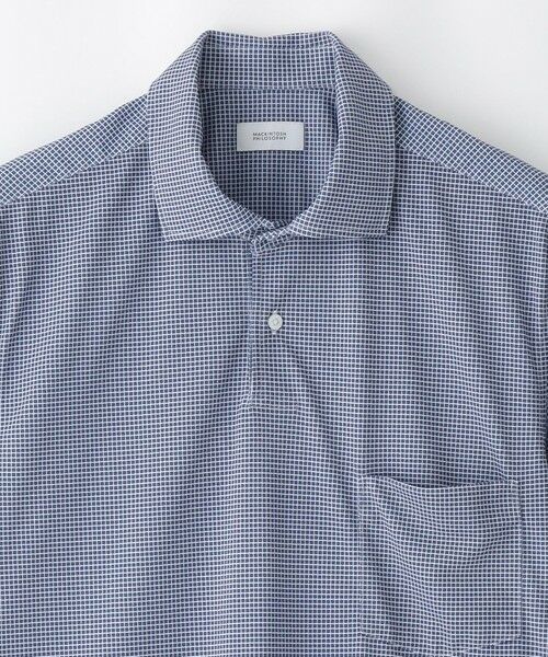 MACKINTOSH PHILOSOPHY(MENS) / マッキントッシュ フィロソフィー メンズ シャツ・ブラウス | テーラードジャージー ハーフワンピースカラーポロ プリント柄バリエーション | 詳細4