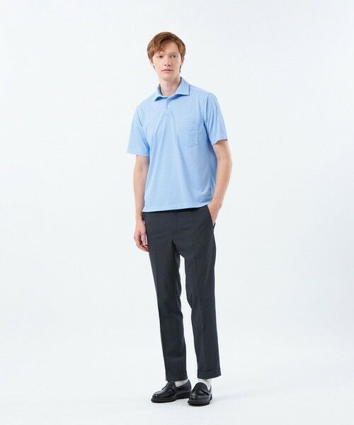 MACKINTOSH PHILOSOPHY(MENS) / マッキントッシュ フィロソフィー メンズ シャツ・ブラウス | テーラードジャージー ハーフワンピースカラーポロ プリント柄バリエーション | 詳細2