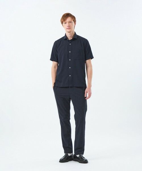 MACKINTOSH PHILOSOPHY(MENS) / マッキントッシュ フィロソフィー メンズ シャツ・ブラウス | トロッター スクエアカッタウェイシャツ ナローサッカーストライプ | 詳細4