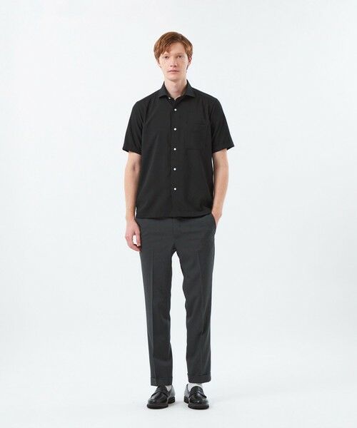 MACKINTOSH PHILOSOPHY(MENS) / マッキントッシュ フィロソフィー メンズ シャツ・ブラウス | トロッター スクエアカッタウェイシャツ ナローサッカーストライプ | 詳細2