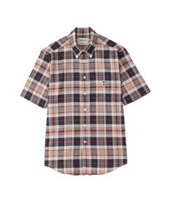 MACKINTOSH PHILOSOPHY(MENS) / マッキントッシュ フィロソフィー　メンズ シャツ・ブラウス | 【WEB&一部店舗限定】シャンブレー/ハウスチェック 半袖ボタンダウン
