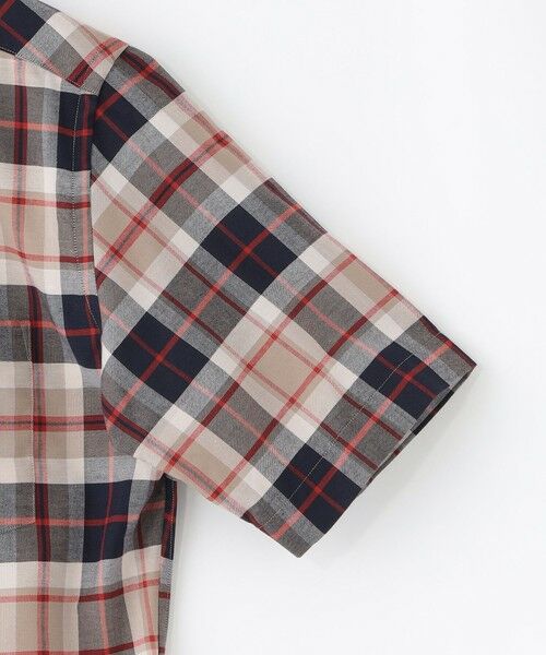 MACKINTOSH PHILOSOPHY(MENS) / マッキントッシュ フィロソフィー　メンズ シャツ・ブラウス | 【WEB&一部店舗限定】シャンブレー/ハウスチェック 半袖ボタンダウン | 詳細3