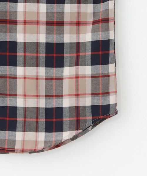 MACKINTOSH PHILOSOPHY(MENS) / マッキントッシュ フィロソフィー　メンズ シャツ・ブラウス | 【WEB&一部店舗限定】シャンブレー/ハウスチェック 半袖ボタンダウン | 詳細4