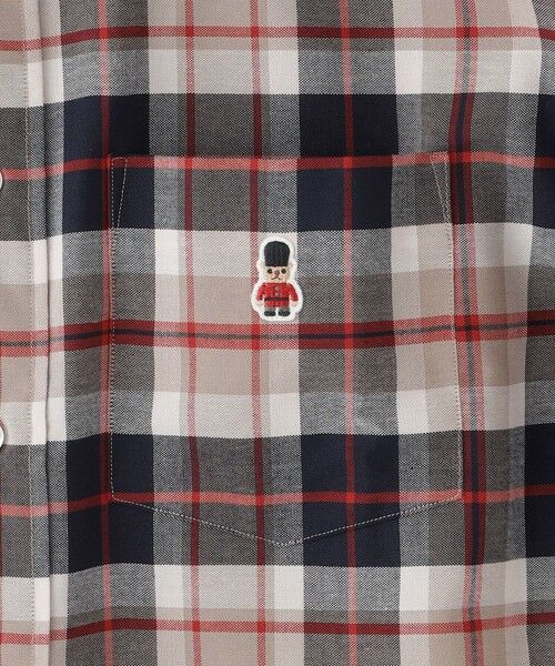 MACKINTOSH PHILOSOPHY(MENS) / マッキントッシュ フィロソフィー　メンズ シャツ・ブラウス | 【WEB&一部店舗限定】シャンブレー/ハウスチェック 半袖ボタンダウン | 詳細5