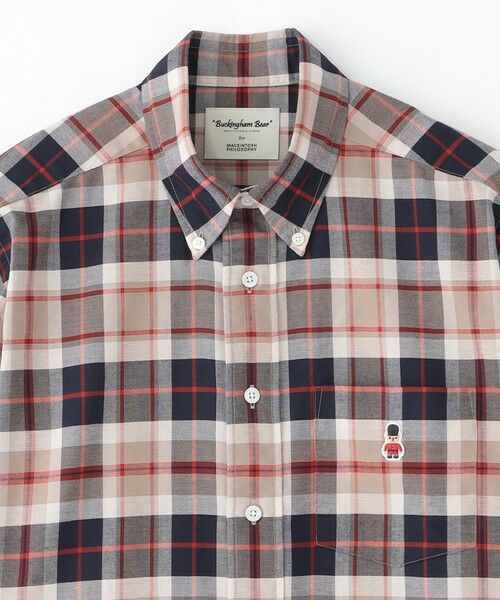 MACKINTOSH PHILOSOPHY(MENS) / マッキントッシュ フィロソフィー　メンズ シャツ・ブラウス | 【WEB&一部店舗限定】シャンブレー/ハウスチェック 半袖ボタンダウン | 詳細2
