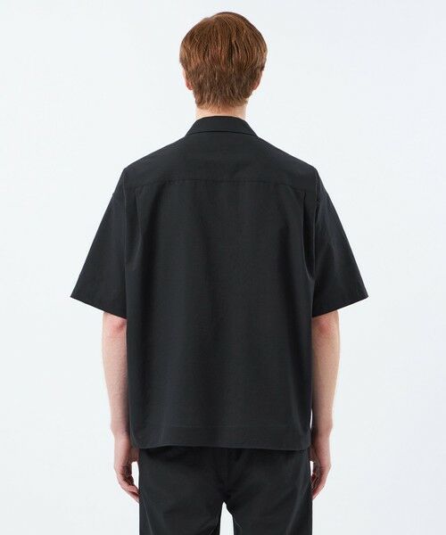 MACKINTOSH PHILOSOPHY(MENS) / マッキントッシュ フィロソフィー　メンズ シャツ・ブラウス | ジップアップ半袖シャツ COOLDOTSミニリップ | 詳細6