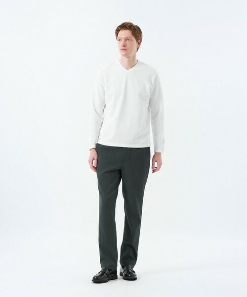 MACKINTOSH PHILOSOPHY(MENS) / マッキントッシュ フィロソフィー　メンズ カットソー | VネックロンT サーフニット | 詳細1