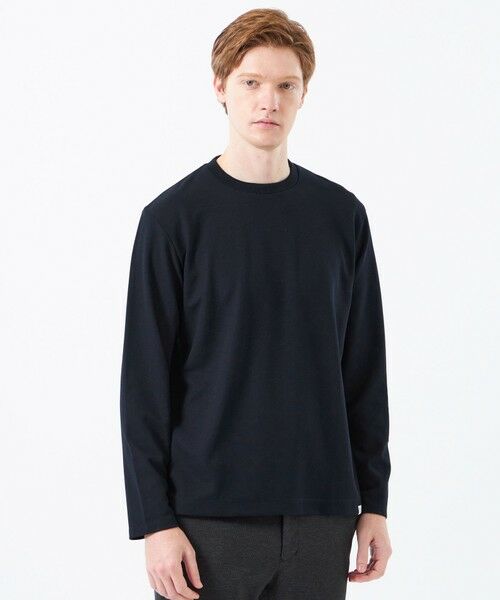 MACKINTOSH PHILOSOPHY(MENS) / マッキントッシュ フィロソフィー メンズ カットソー | クルーネックロンT サーフニット(ネイビー3)