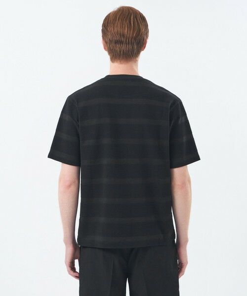 MACKINTOSH PHILOSOPHY(MENS) / マッキントッシュ フィロソフィー メンズ カットソー | クルーネックTシャツ ポップコーンシャドーボーダー | 詳細6