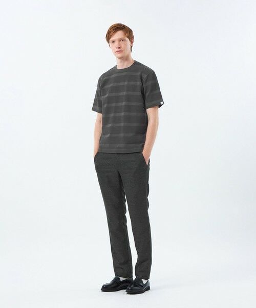 MACKINTOSH PHILOSOPHY(MENS) / マッキントッシュ フィロソフィー メンズ カットソー | クルーネックTシャツ ポップコーンシャドーボーダー | 詳細2
