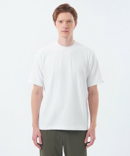 MACKINTOSH PHILOSOPHY(MENS) / マッキントッシュ フィロソフィー メンズ カットソー | クルーネックTシャツ パイル調ソフトエアー | 詳細4