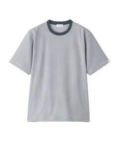 MACKINTOSH PHILOSOPHY(MENS) / マッキントッシュ フィロソフィー　メンズ カットソー | クルーネックTシャツ トリコットサッカーボーダー