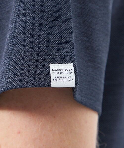 MACKINTOSH PHILOSOPHY(MENS) / マッキントッシュ フィロソフィー メンズ カットソー | クルーネックTシャツ メランジカノコ | 詳細9