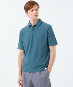 MACKINTOSH PHILOSOPHY(MENS) / マッキントッシュ フィロソフィー　メンズ カットソー | スキッパーポロ パイル調ソフトエアー