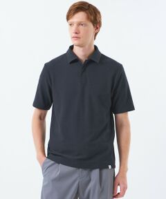 MACKINTOSH PHILOSOPHY(MENS) / マッキントッシュ フィロソフィー　メンズ カットソー | スキッパーポロ パイル調ソフトエアー
