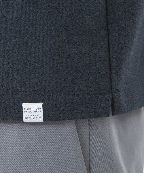 MACKINTOSH PHILOSOPHY(MENS) / マッキントッシュ フィロソフィー メンズ カットソー | スキッパーポロ パイル調ソフトエアー | 詳細9