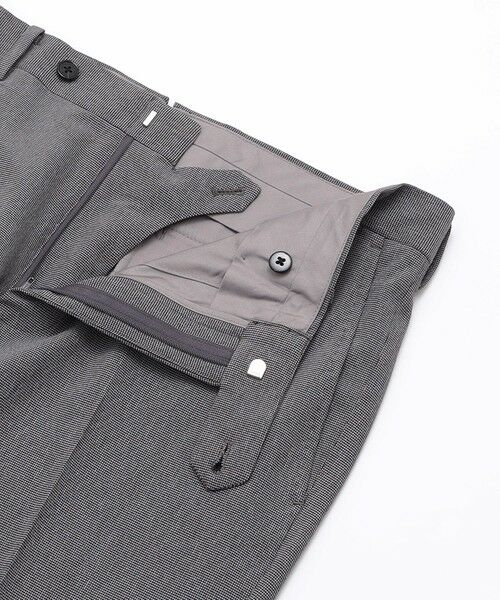 MACKINTOSH PHILOSOPHY(MENS) / マッキントッシュ フィロソフィー メンズ その他パンツ | トロッター トラウザーズ#055 マイクロ千鳥 | 詳細10