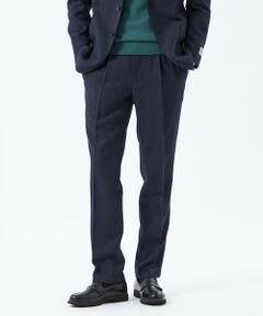 MACKINTOSH PHILOSOPHY(MENS) / マッキントッシュ フィロソフィー　メンズ その他パンツ | 【WEB&一部店舗限定】テーラードジャージーワンタックテーパードパンツ REDA へリンボンストレッチ
