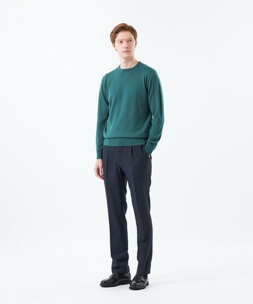 MACKINTOSH PHILOSOPHY(MENS) / マッキントッシュ フィロソフィー メンズ その他パンツ | 【WEB&一部店舗限定】テーラードジャージーワンタックテーパードパンツ REDA へリンボンストレッチ | 詳細2