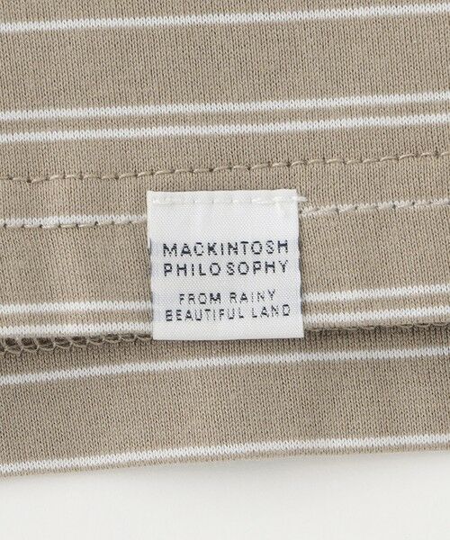 MACKINTOSH PHILOSOPHY(MENS) / マッキントッシュ フィロソフィー メンズ その他小物 | 【WEB限定】天竺ボーダー&無地ハーフパンツ パジャマ | 詳細5