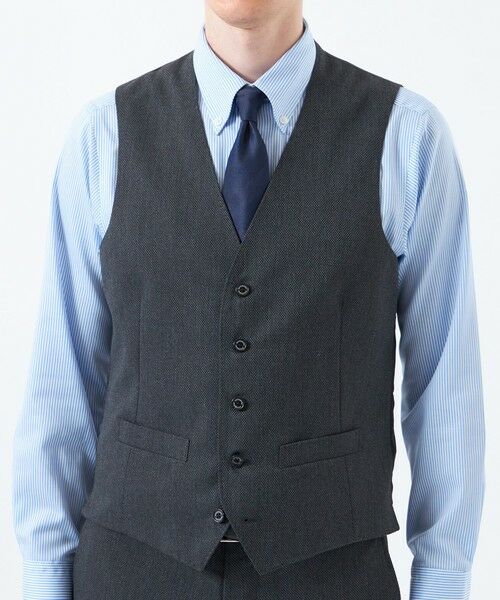 MACKINTOSH PHILOSOPHY(MENS) / マッキントッシュ フィロソフィー　メンズ ネクタイ | レギュラータイ ヘリンボーン | 詳細2