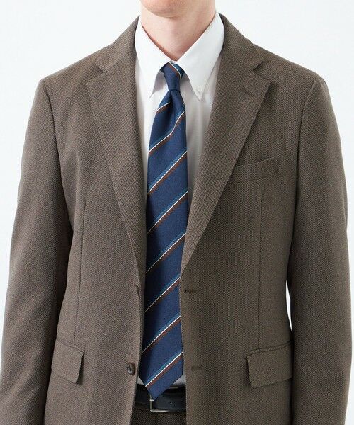 MACKINTOSH PHILOSOPHY(MENS) / マッキントッシュ フィロソフィー　メンズ ネクタイ | レギュラータイ レジメンタルストライプ | 詳細2
