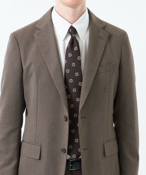 MACKINTOSH PHILOSOPHY(MENS) / マッキントッシュ フィロソフィー　メンズ ネクタイ | レギュラータイ スクエア小紋 | 詳細2