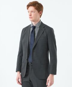 MACKINTOSH PHILOSOPHY(MENS) / マッキントッシュ フィロソフィー　メンズ ノーカラージャケット | 【WEB&一部店舗限定】トロッター ジャケット ウール混マイクロ千鳥