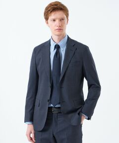 MACKINTOSH PHILOSOPHY(MENS) / マッキントッシュ フィロソフィー　メンズ ノーカラージャケット | 【WEB&一部店舗限定】トロッター ジャケット ウール混マイクロ千鳥