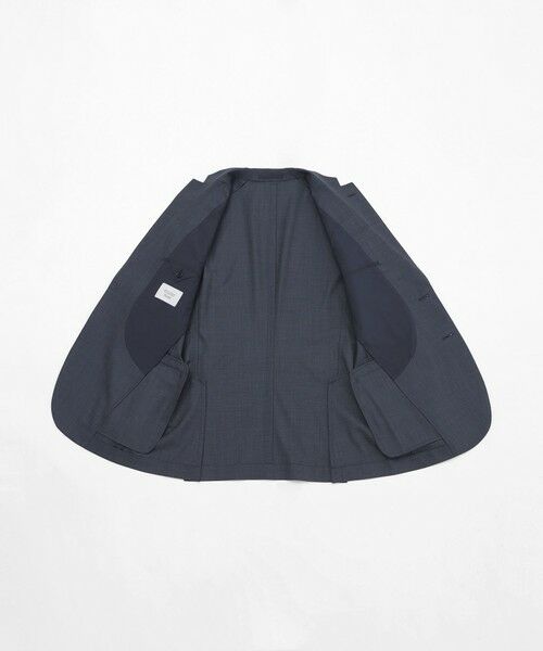MACKINTOSH PHILOSOPHY(MENS) / マッキントッシュ フィロソフィー メンズ ノーカラージャケット | 【WEB&一部店舗限定】トロッター ジャケット ウール混マイクロ千鳥 | 詳細10