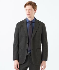 MACKINTOSH PHILOSOPHY(MENS) / マッキントッシュ フィロソフィー　メンズ ノーカラージャケット | テーラードジャージージャケット 裏メッシュダブルジャージー千鳥