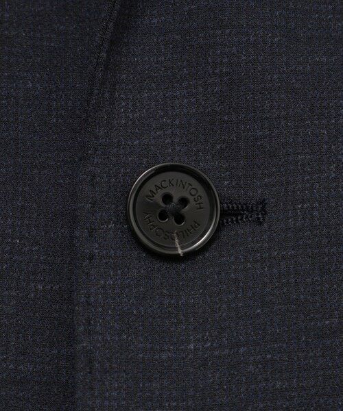 MACKINTOSH PHILOSOPHY(MENS) / マッキントッシュ フィロソフィー　メンズ ノーカラージャケット | テーラードジャージージャケット 裏メッシュダブルジャージー千鳥 | 詳細10