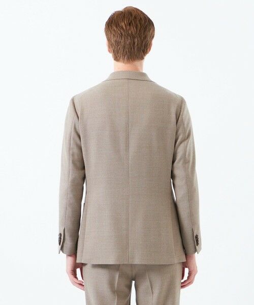 MACKINTOSH PHILOSOPHY(MENS) / マッキントッシュ フィロソフィー　メンズ ノーカラージャケット | テーラードジャージージャケット REDA へリンボンストレッチ | 詳細5
