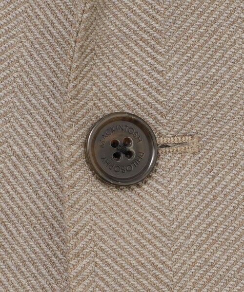 MACKINTOSH PHILOSOPHY(MENS) / マッキントッシュ フィロソフィー　メンズ ノーカラージャケット | テーラードジャージージャケット REDA へリンボンストレッチ | 詳細10