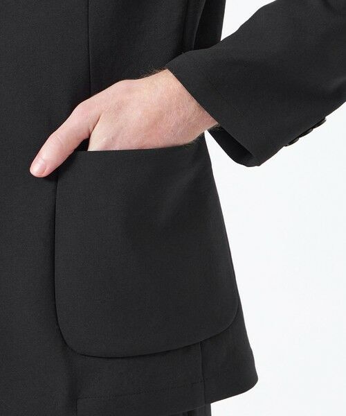 MACKINTOSH PHILOSOPHY(MENS) / マッキントッシュ フィロソフィー メンズ ノーカラージャケット | ブリテック イージージャケット 二重織りストレッチ | 詳細7