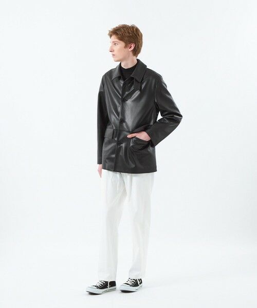 MACKINTOSH PHILOSOPHY(MENS) / マッキントッシュ フィロソフィー メンズ ブルゾン | 【WEEKENDER】WELLINGTON short(ウェリントンショート)0.7mmナッパレザー | 詳細1