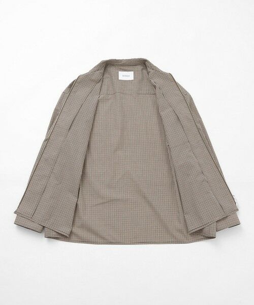 MACKINTOSH PHILOSOPHY(MENS) / マッキントッシュ フィロソフィー　メンズ ブルゾン | 【WEEKENDER】オーバーシャツハリントン ガングラブ/ブラックウォッチ | 詳細7